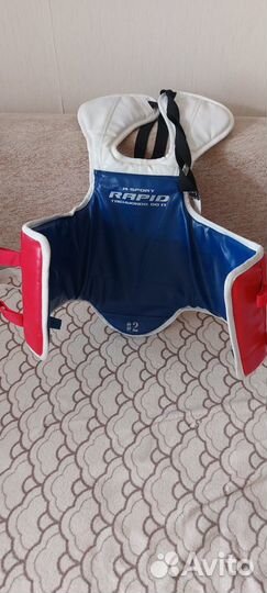 Жилет для тхэквондо, защита