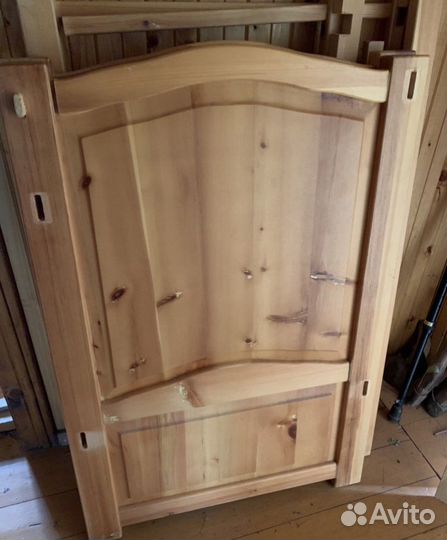 Детская кроватка деревянная сосна