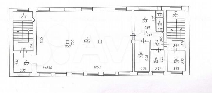 Свободного назначения, 277.8 м²