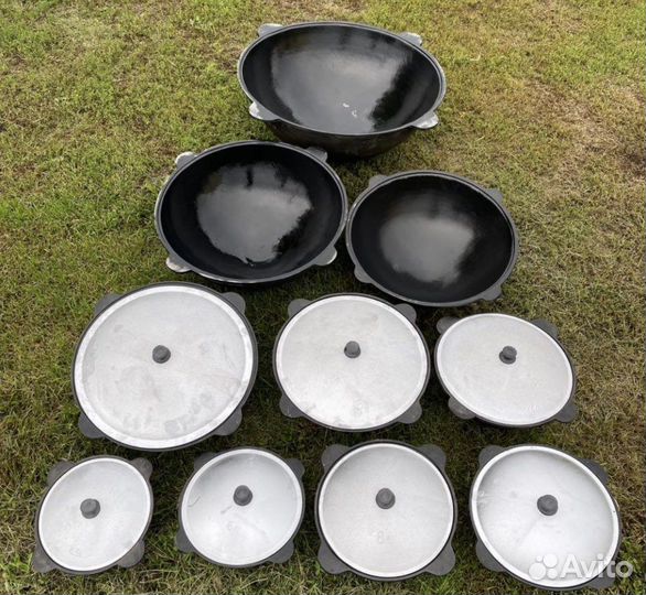 Казан чугунный узбекский