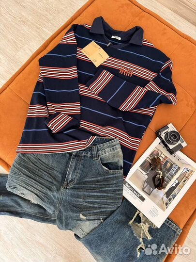 Лонгслив кофта miu miu