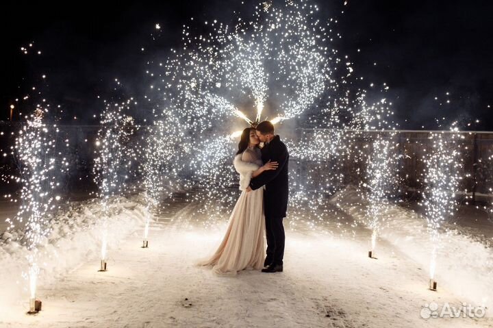 Тяжелый дым на свадьбу дневной салют