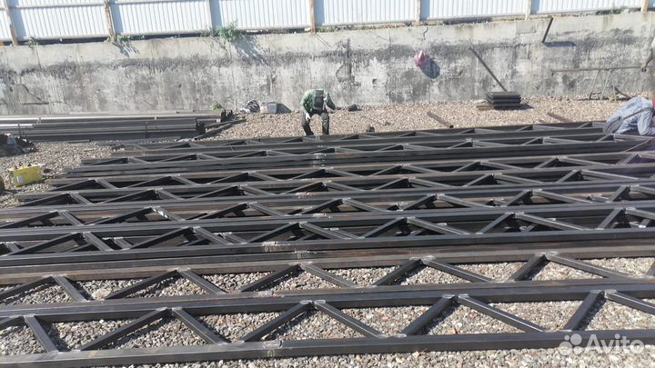 Фермы Металлические для Ангаров и Навесов