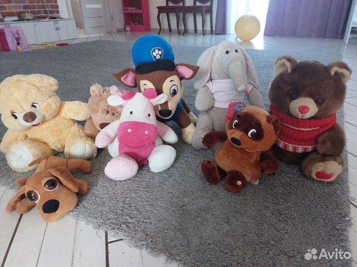 Мягкие игрушки пакетом