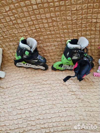 Детские раздвижные ролики 31-33