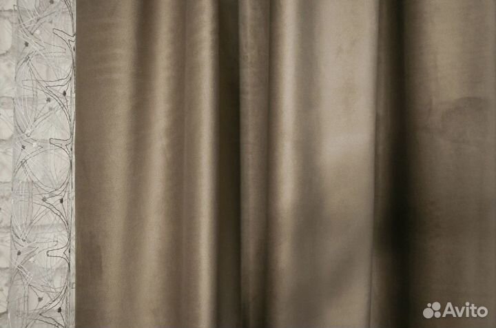 Прямые шторы блекаут на заказ