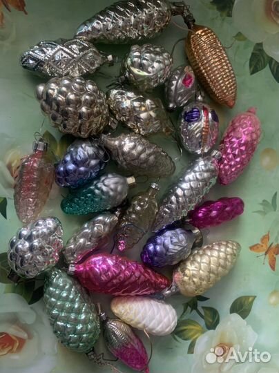 Ёлочные игрушки и украшения СССР