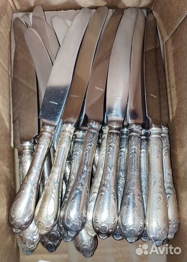 Ложки вилки ножи мельхиоровые Зиш Классик СССР