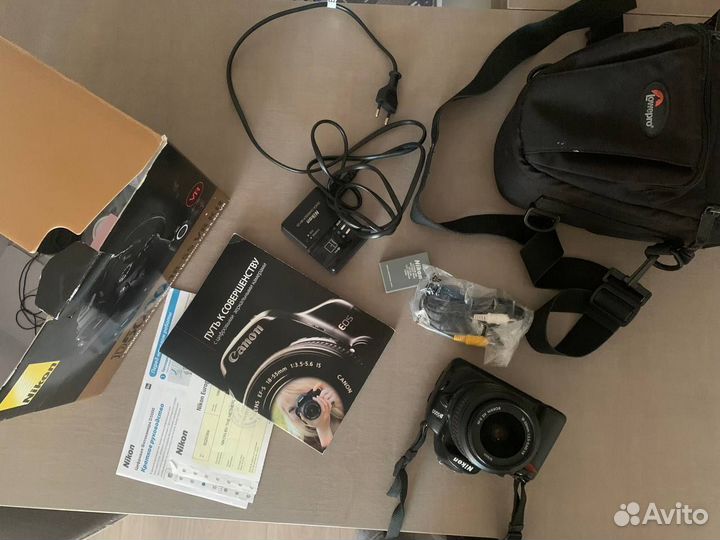 Зеркальный фотоаппарат nikon d5000 18-55 vr kit