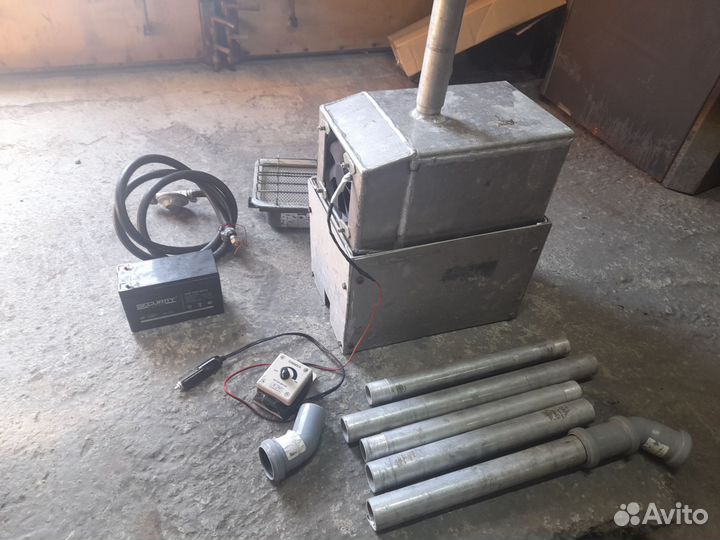 Теплообменник для зимней палатки