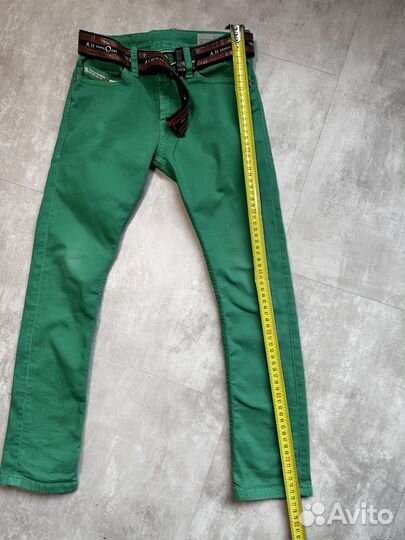 Зеленые Джинсы дизель