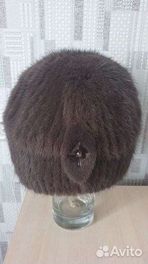 Шапка норковая новая