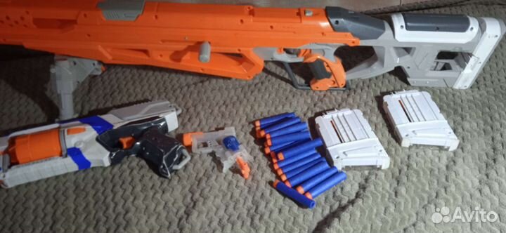 Nerf raptorstrike и еще 2