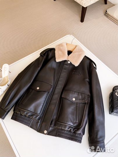 Бомбер Miu Miu.Прeмиум кaчeство