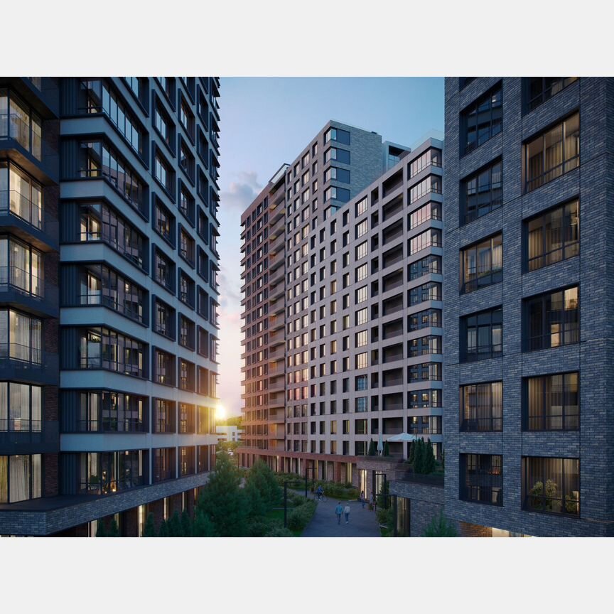 2-к. квартира, 54 м², 10/18 эт.