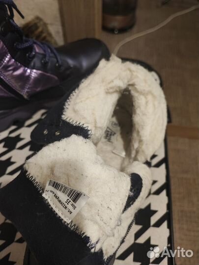 Ботинки зимние для девочки