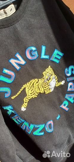 Свитшот kenzo x h&m оригинал