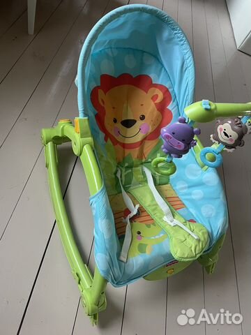 Шезлонг fisher price