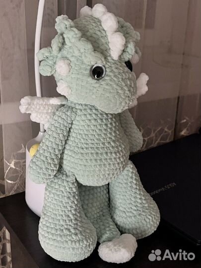 Игрушка-Дракончик-Ручная-Работа