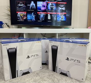 Sony playstation 5+гарантия+610 игр(oбмен пс 4)