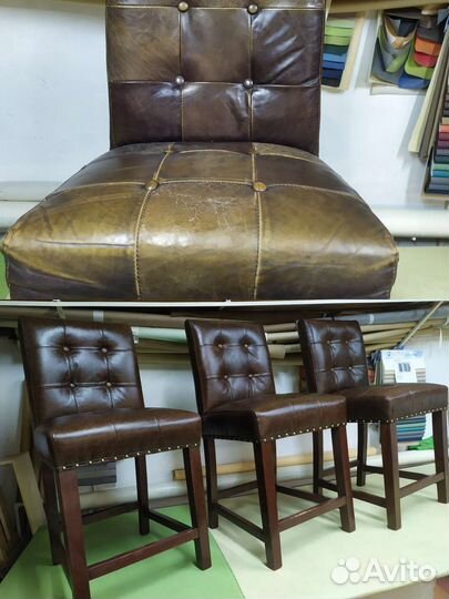 Перетяжка, ремонт мебели