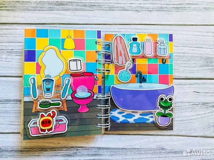 Тока Бока альбом на липучках