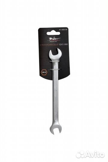 Ключ рожковый 10х11мм pro (at-dos-03)