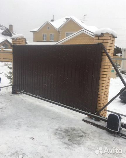 Откатные ворота