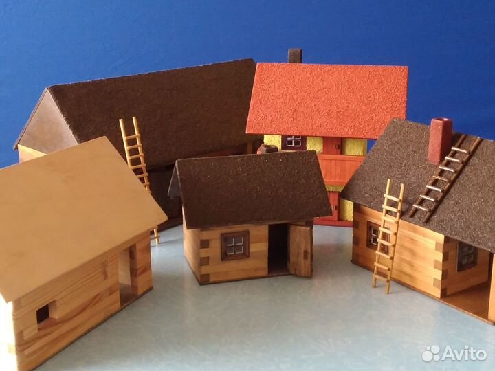 Домики для диорамы