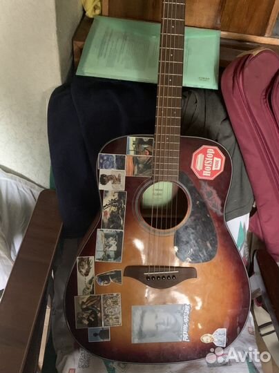 Гитара yamaha fg800