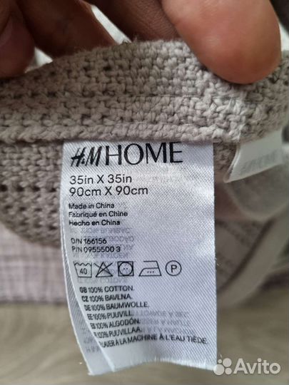 Муслиновые пеленки и покрывало h&m