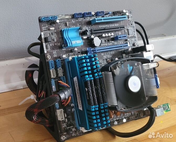 Корпус - Открытый стенд для майнинга на CPU