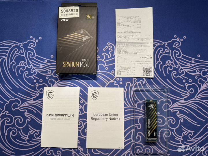 SSD MSI spatium M390