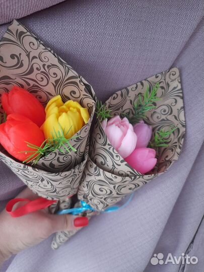 Мыло ручной работы на 8 марта