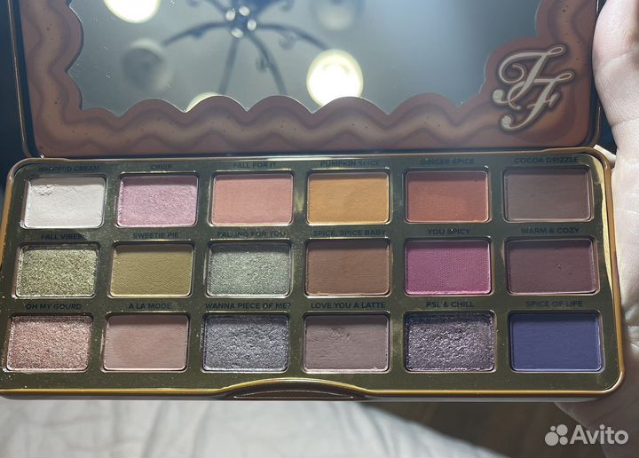 Тени Too Faced Pumpkin Spice