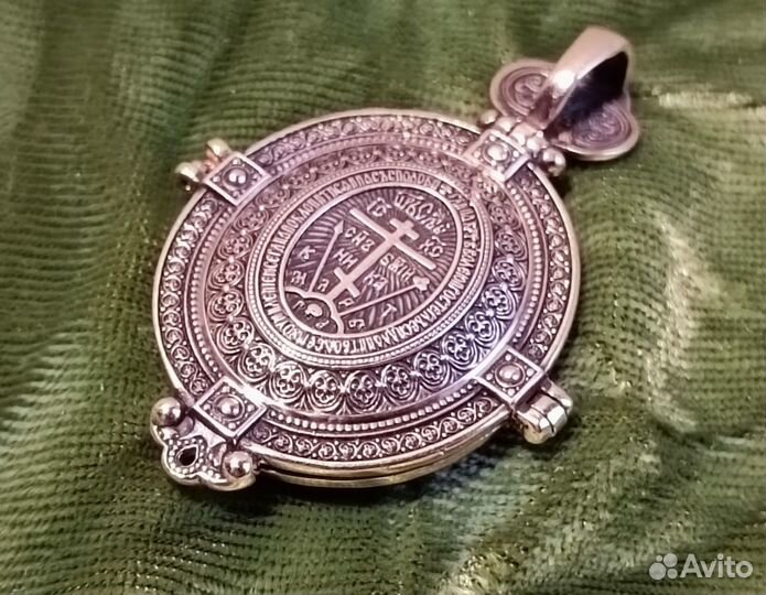 Новый Православный мощевик (бронза)