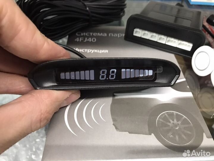 Парктроник parkmaster 4-FJ-40 белый