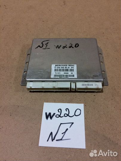 Блок управления подвеской Mercedes w220