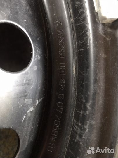 Запасное колесо toyota