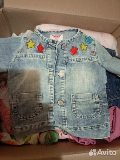 Джинсы на девочку 74 80