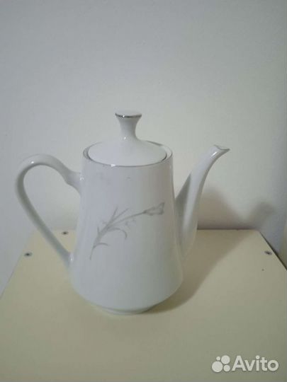 Сливочник и чайник СССР