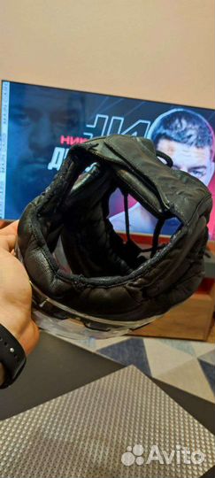 Шлем с защитой для единоборств, бокс, мма