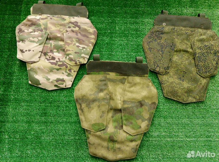 Напашник трёхлепестковый с пакетом баллистики