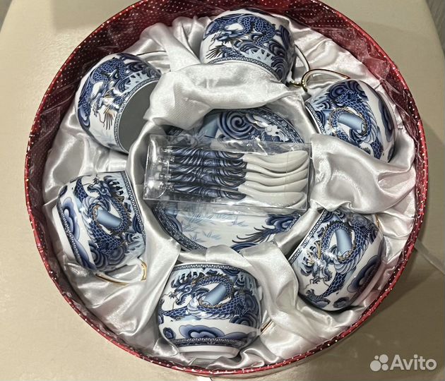 Сервиз кофейный фарфор