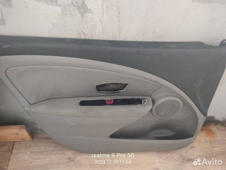 Дверные карты рено меган 3