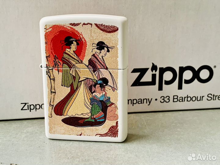 Зажигалка Zippo Japanese Style Оригинал Новая