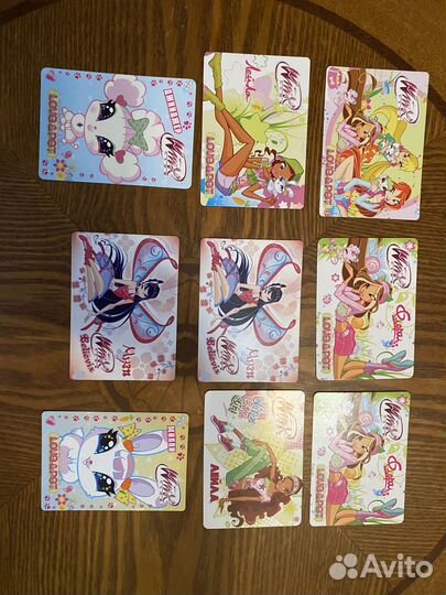 Карточки винкс