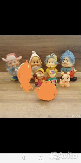 Резиновые игрушки пищалки СССР