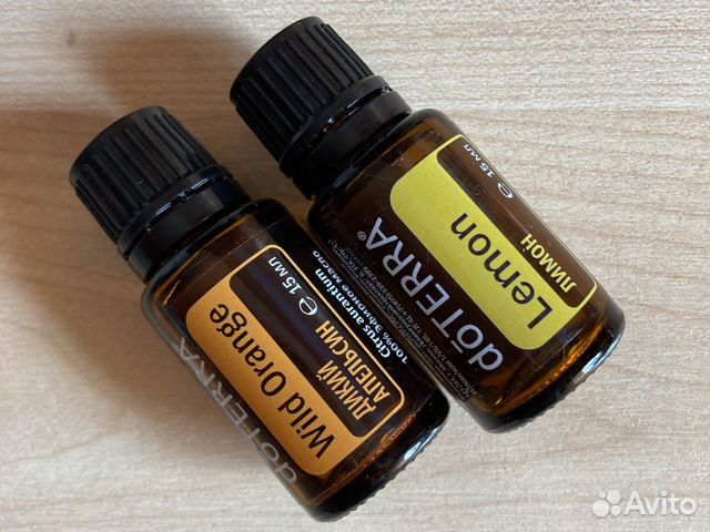 Doterra Дикий апельсин и Лимон