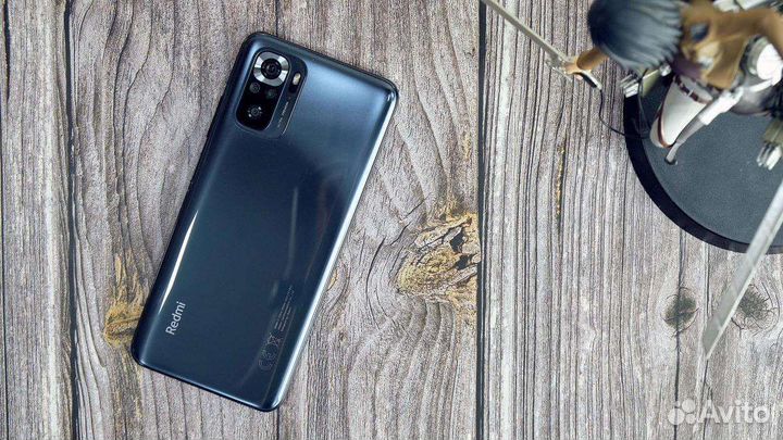 Xiaomi Redmi Note 10S NFC, 6/128gb, onyx grey